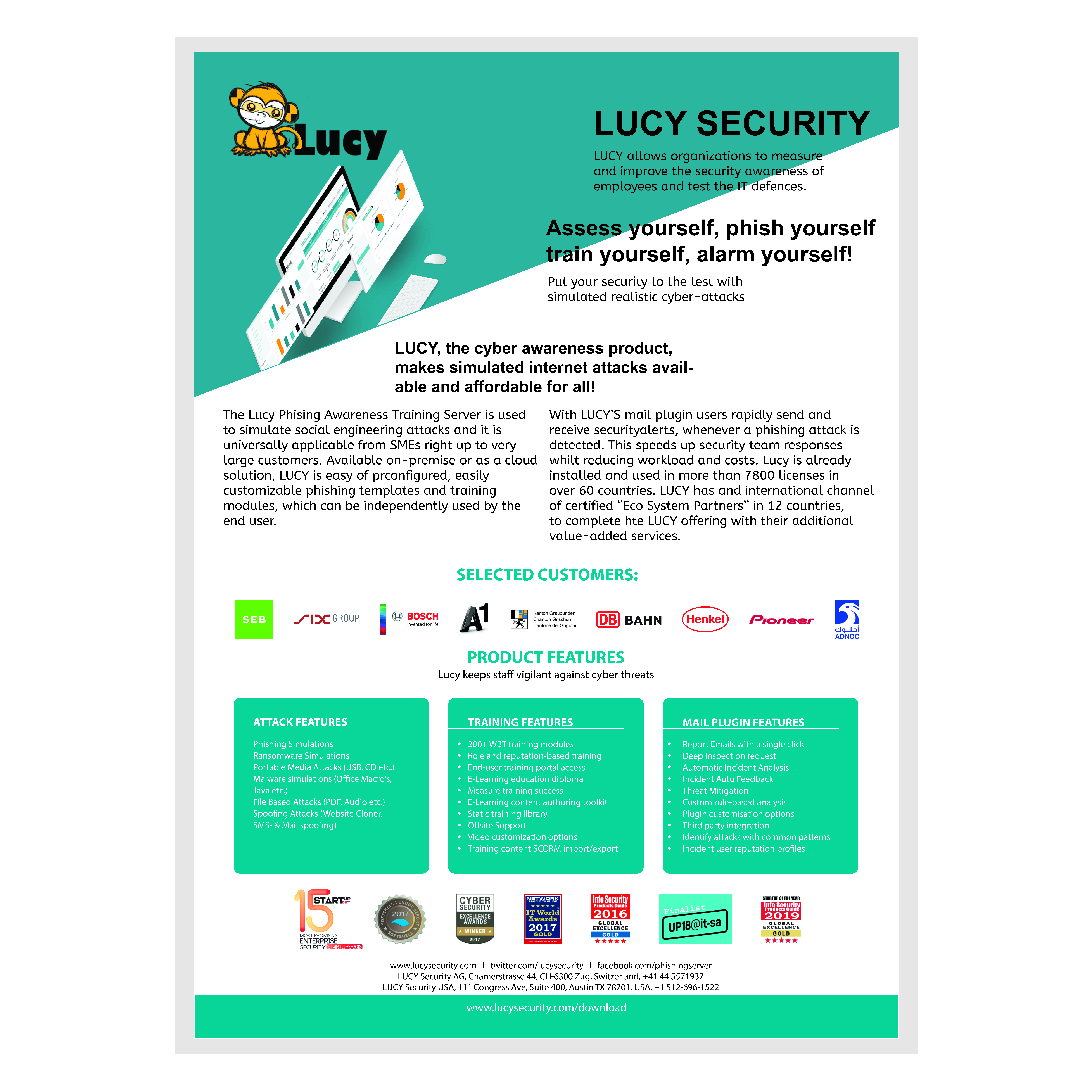 Design de Flyer par Ashik kumar pour LUCY Security AG | Design #22820093