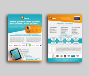 Company flyer with product & services | Diseño de Flyer por IndreDesign