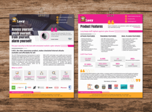 Flyer-Design von nicoletaungurean 2 für LUCY Security AG | Design #22836586