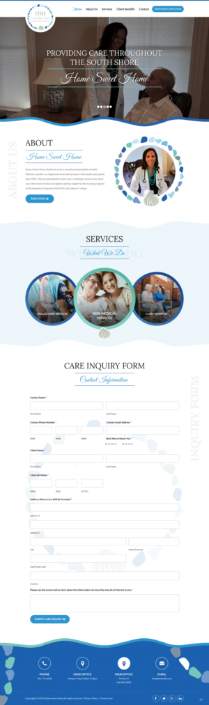 Web Design by pb for this project | Design: #22827630