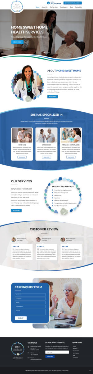 Web Design by pb for this project | Design: #22827631