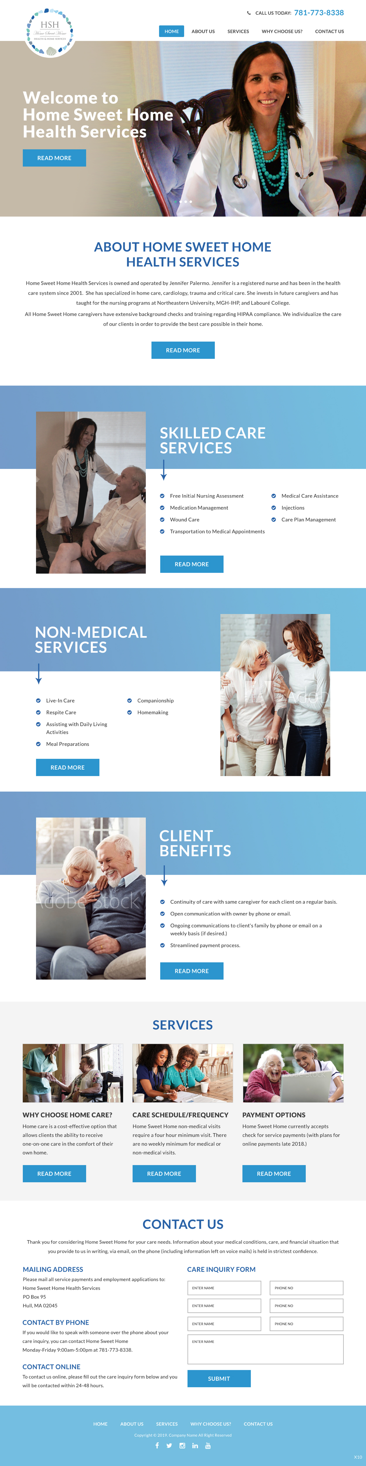 Web Design by pb for this project | Design #22827659