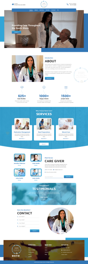 Web Design by Factotum Designs for this project | Design #22874843