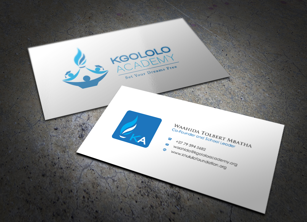 Business Card Design by Eggo May P for The Khulula Foundation | Design #2973869