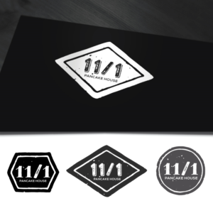 11/1 Pancake house  | Logo Design by WooW Designs