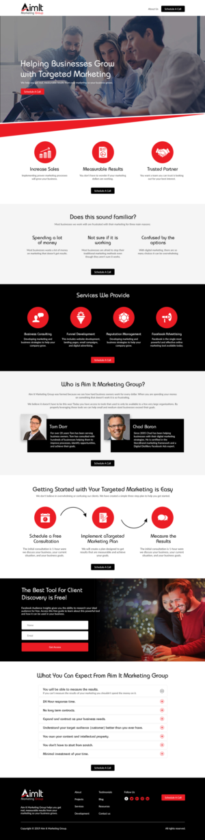 Marketing agency website design | Web Design by bdesigner9