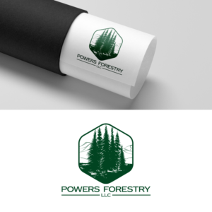 Powers Forestry LLC | Logo Design by H-H Arts