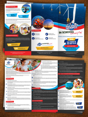 DL, Tri Fold Flyer - Mad About Science | Flyer Design by rug