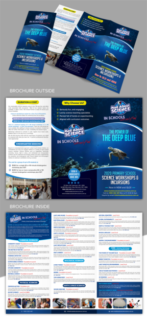 DL, Tri Fold Flyer - Mad About Science | Design de Flyer par SAI DESIGNS