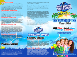 DL, Tri Fold Flyer - Mad About Science | Diseño de Flyer por HeshanKavinda