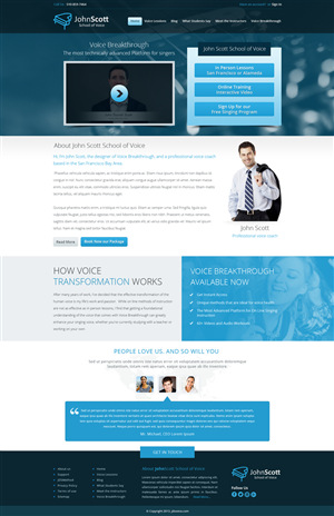 Web Design by Hashim Creetto for JDSVoice | Design: #2994133