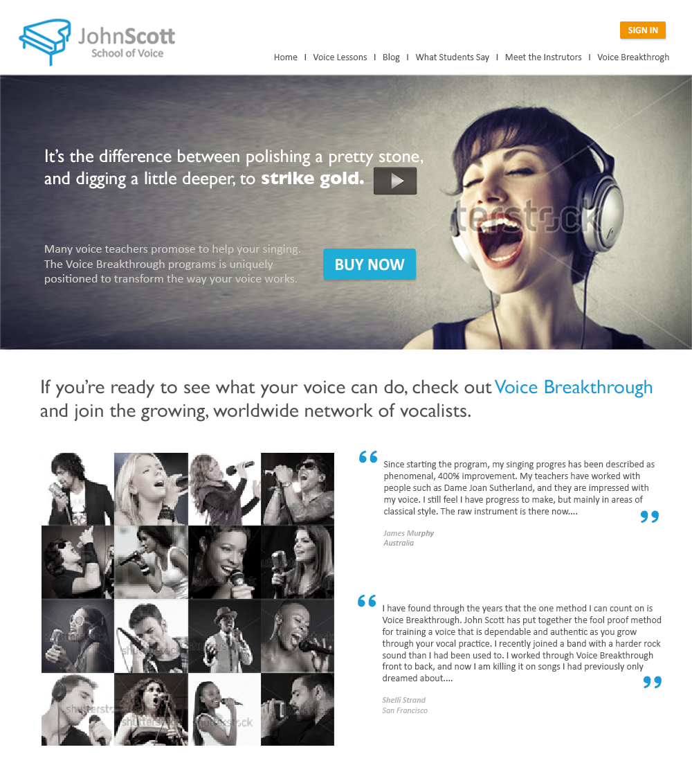 Web Design par JuneLiArt pour JDSVoice | Design #2995852