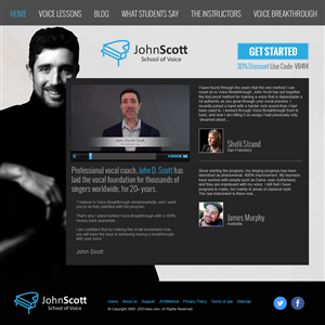 Web Design by jeckx2 for JDSVoice | Design: #3041868