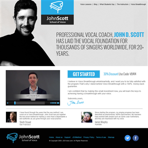 Web Design par jeckx2 pour JDSVoice | Design #3041872