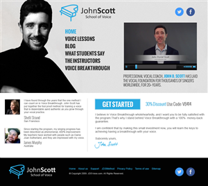 Web Design by jeckx2 for JDSVoice | Design: #3041874