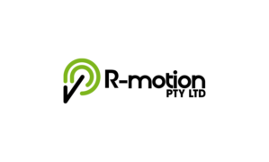 Need something with clean lines red and black letters  on a silver background perhaps. The name is R-motion, the dash could be an icon or pulse shape | Logo Design by trufya