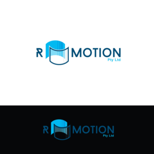 Need something with clean lines red and black letters  on a silver background perhaps. The name is R-motion, the dash could be an icon or pulse shape | Logo-Design von Rii