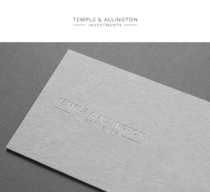 It should be a stylish logo, Temple & Allington Investments | Diseño de Logo por Vetroff