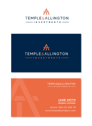 It should be a stylish logo, Temple & Allington Investments | Design de Logo par Birdcage