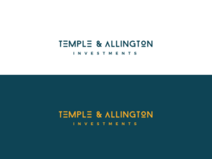 It should be a stylish logo, Temple & Allington Investments | Diseño de Logo por wonderland