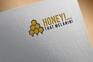 Honey!...That Melanin! | Logo Design by Ochieng