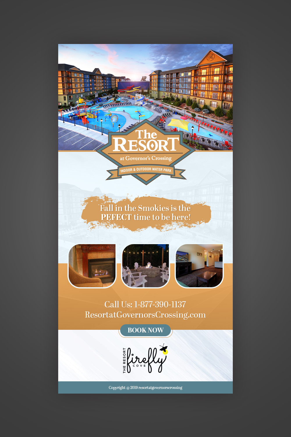 Email Marketing Design by Pd Work for Smoky Mountain Resorts | Design #22825792