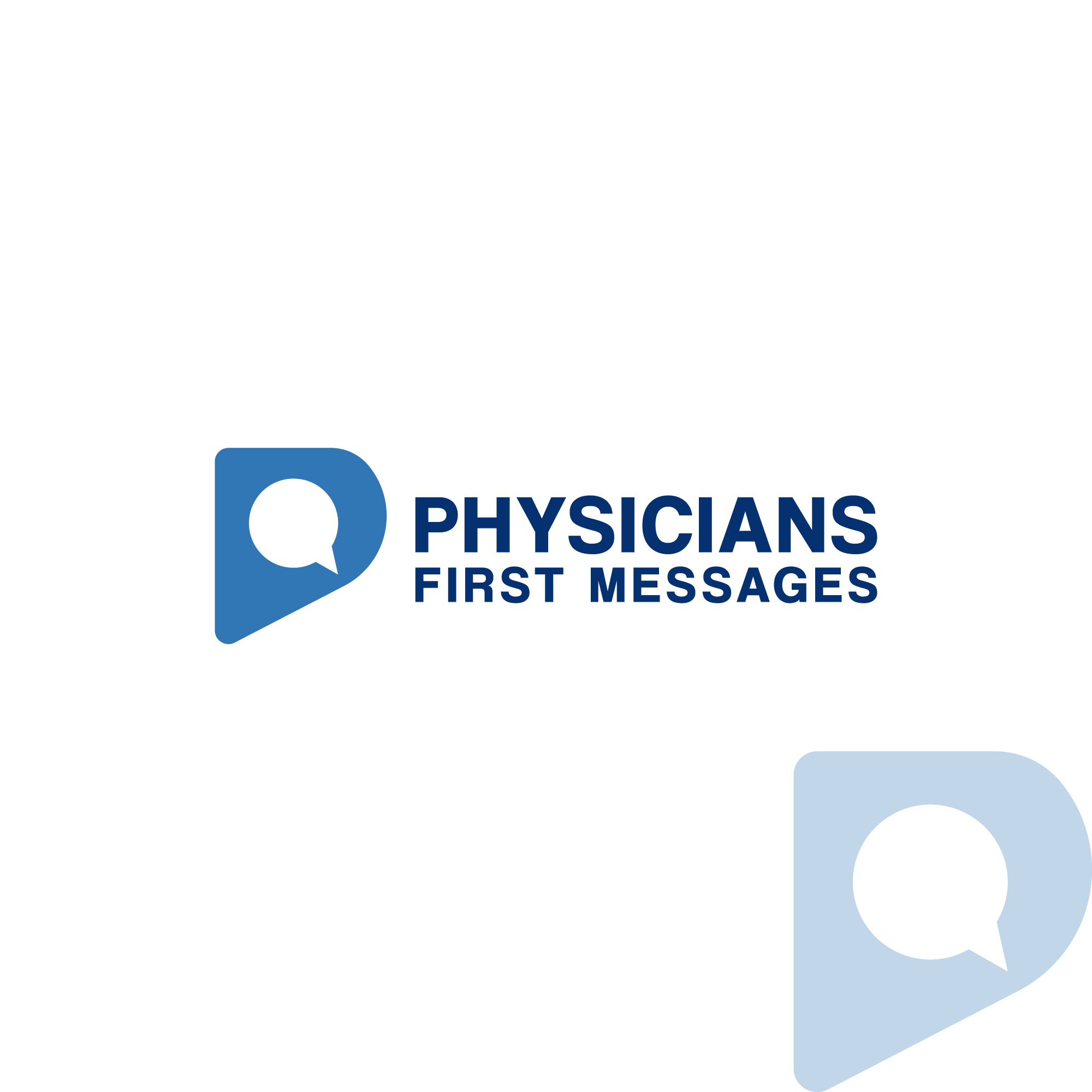 Logo Design by Maria Graphics™ for Physicians First Messages Inc. | Design #22870457