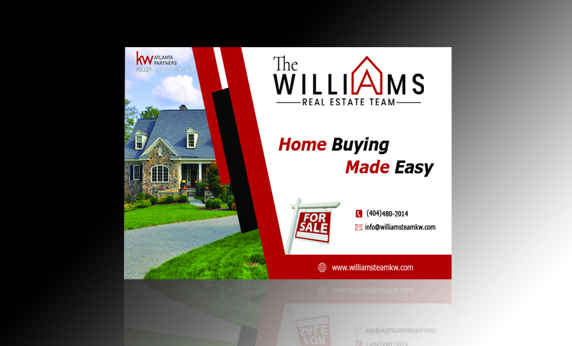 Banner Ad Design by Kritika R for The Williams Team | Design #22891880