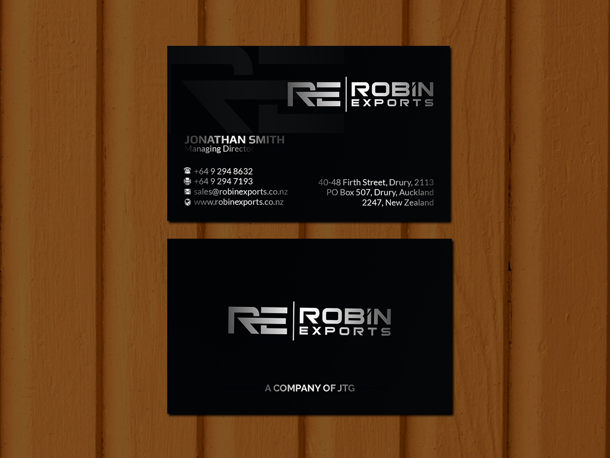 Business Card Design by Creations Box 2015 for this project | Design #22829638
