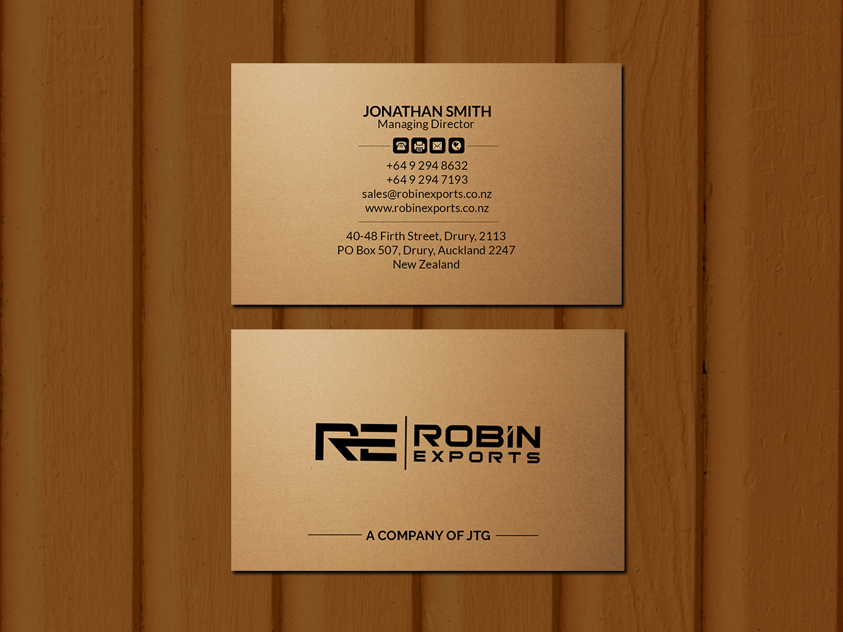 Business Card Design by Creations Box 2015 for this project | Design #22829640