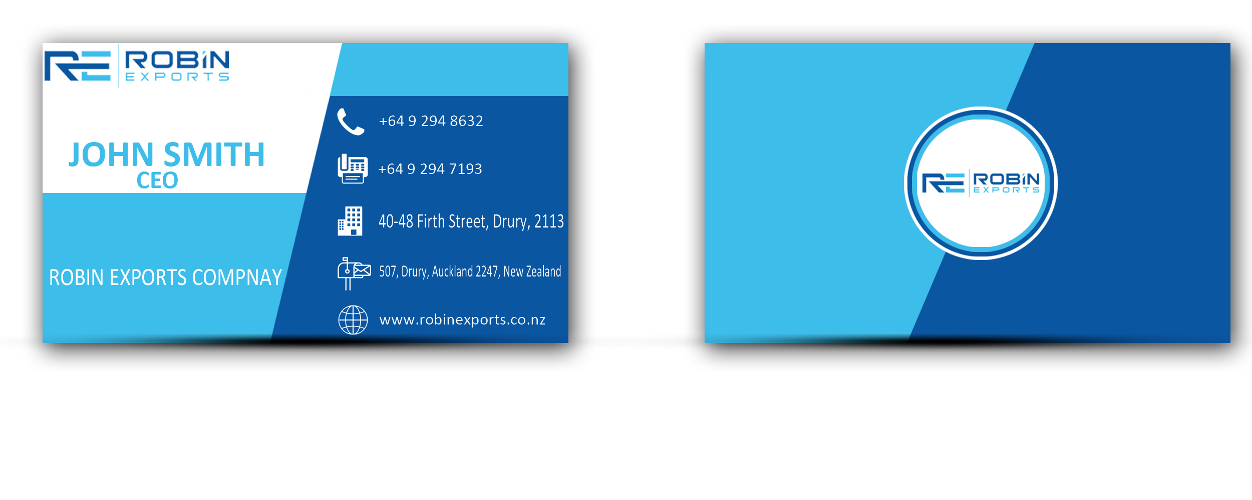 Business Card Design by talhatamimi6 for this project | Design #22855089