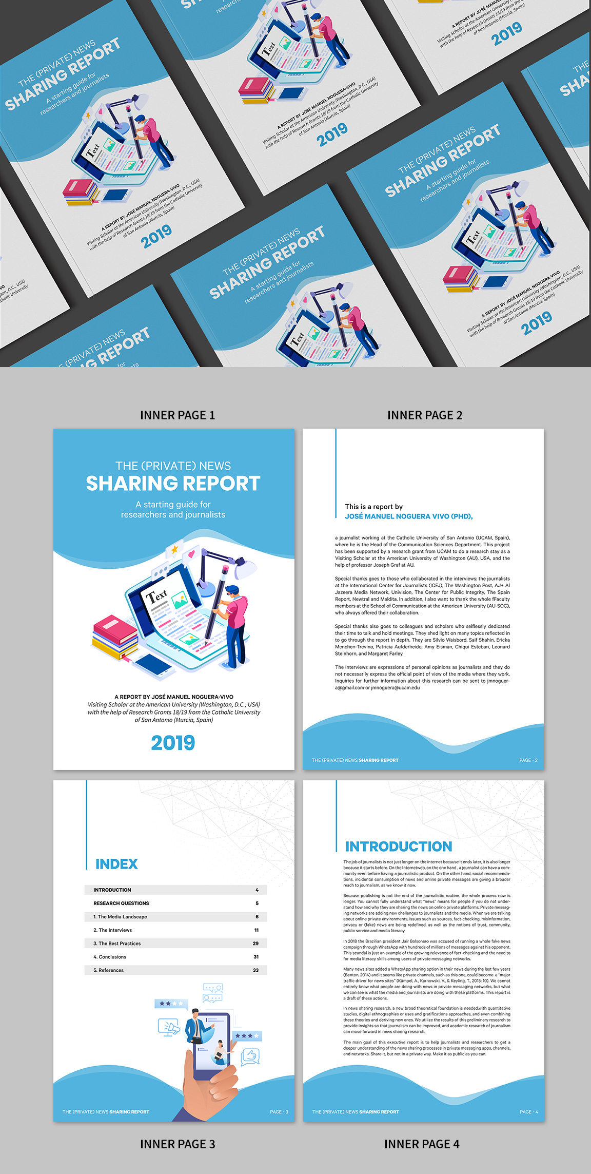 Magazine Design by SAI DESIGNS for UCAM | Design #22841031