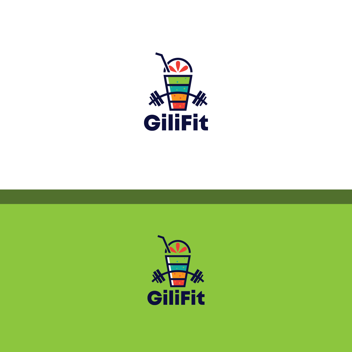 Logo Design by Graphic Bricks for GiliFit Indonesia | Design #22825106