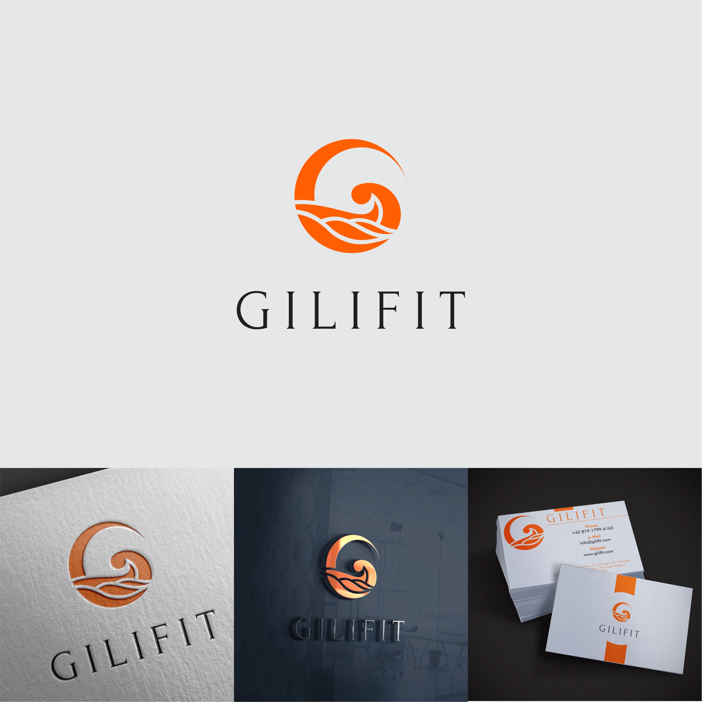 Logo Design by expdesign for GiliFit Indonesia | Design #22889348
