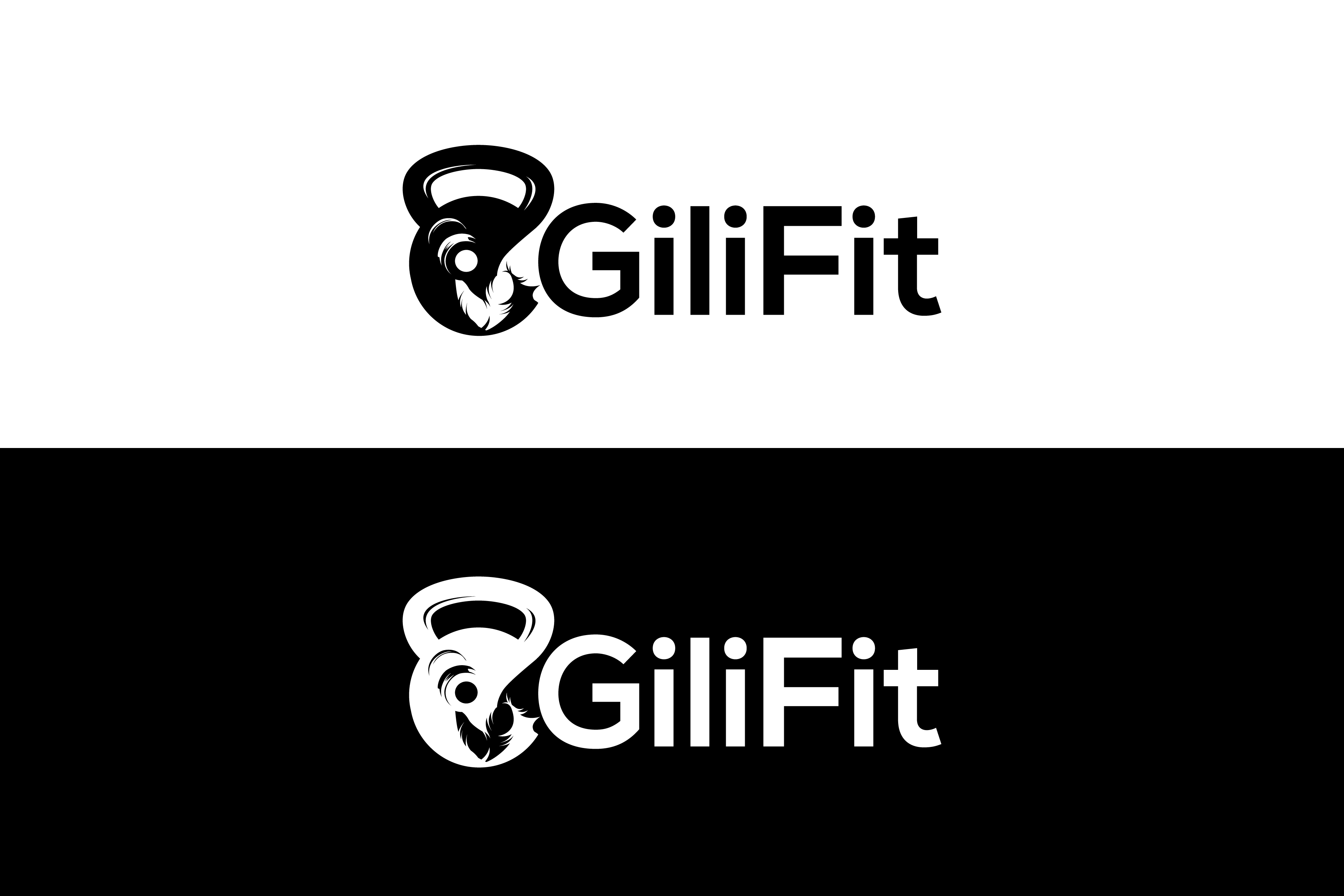 Logo Design by Farooq Zahid for GiliFit Indonesia | Design #22841140