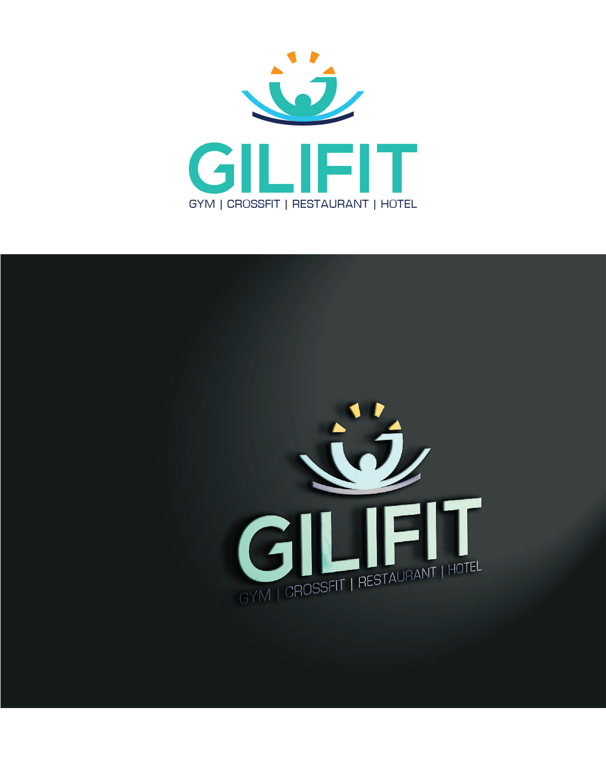Logo Design by Maxo-Biz for GiliFit Indonesia | Design #22834400