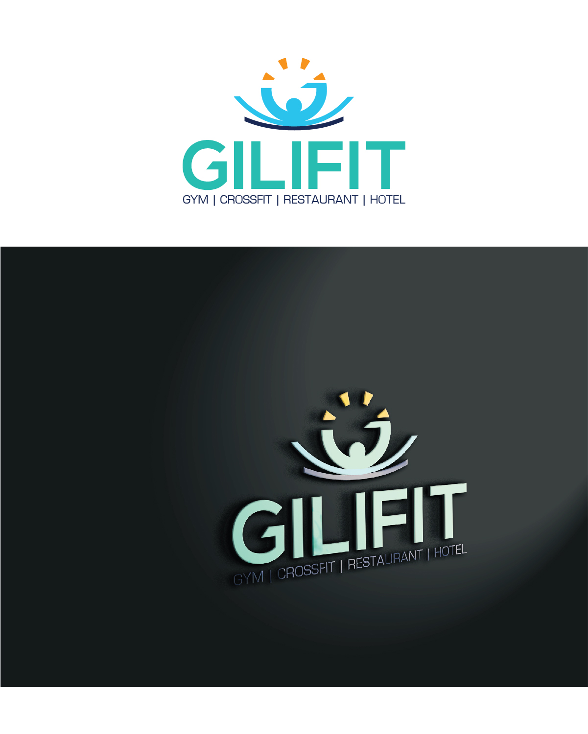 Logo Design by Maxo-Biz for GiliFit Indonesia | Design #22834401