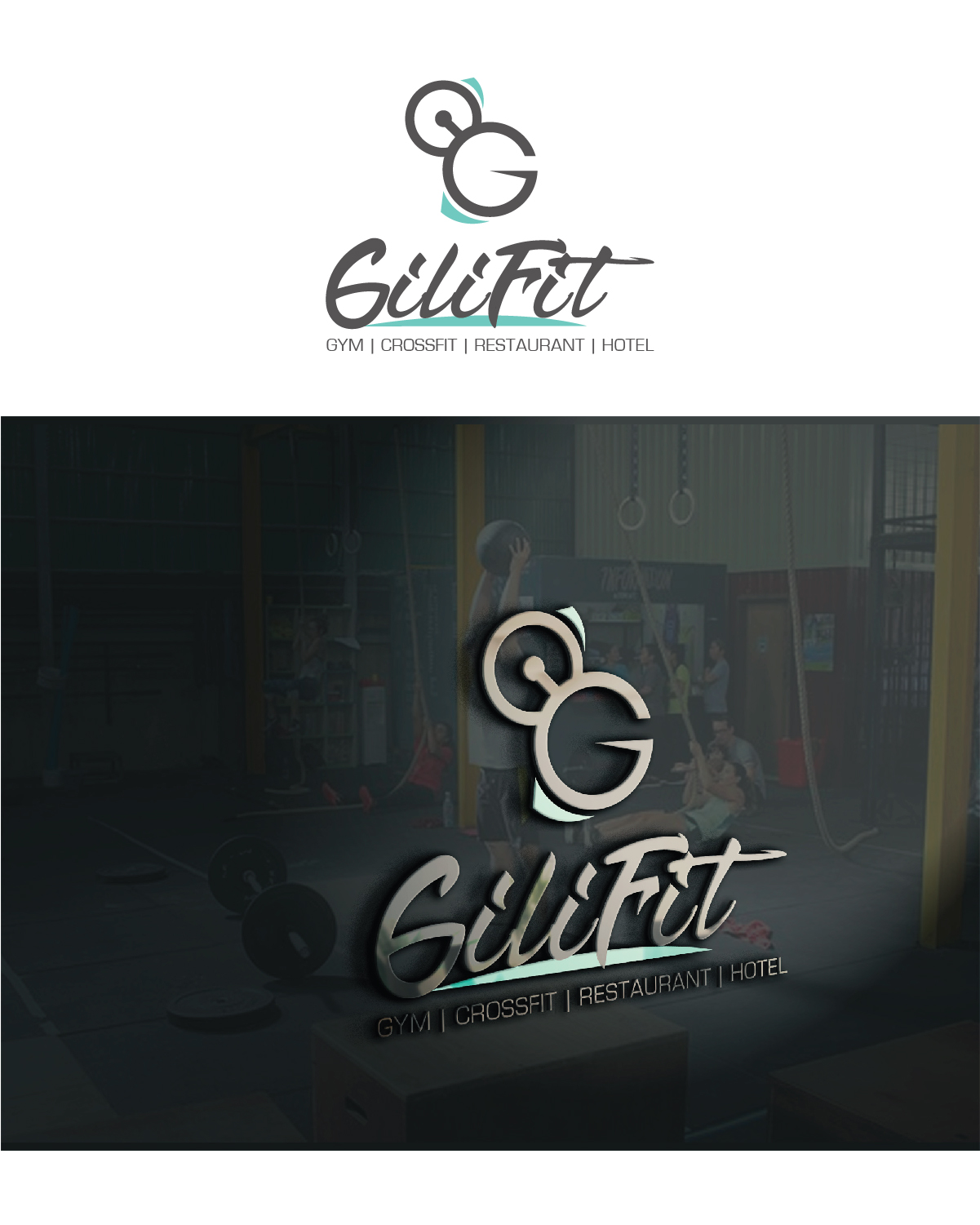 Logo Design by Maxo-Biz for GiliFit Indonesia | Design #22879198