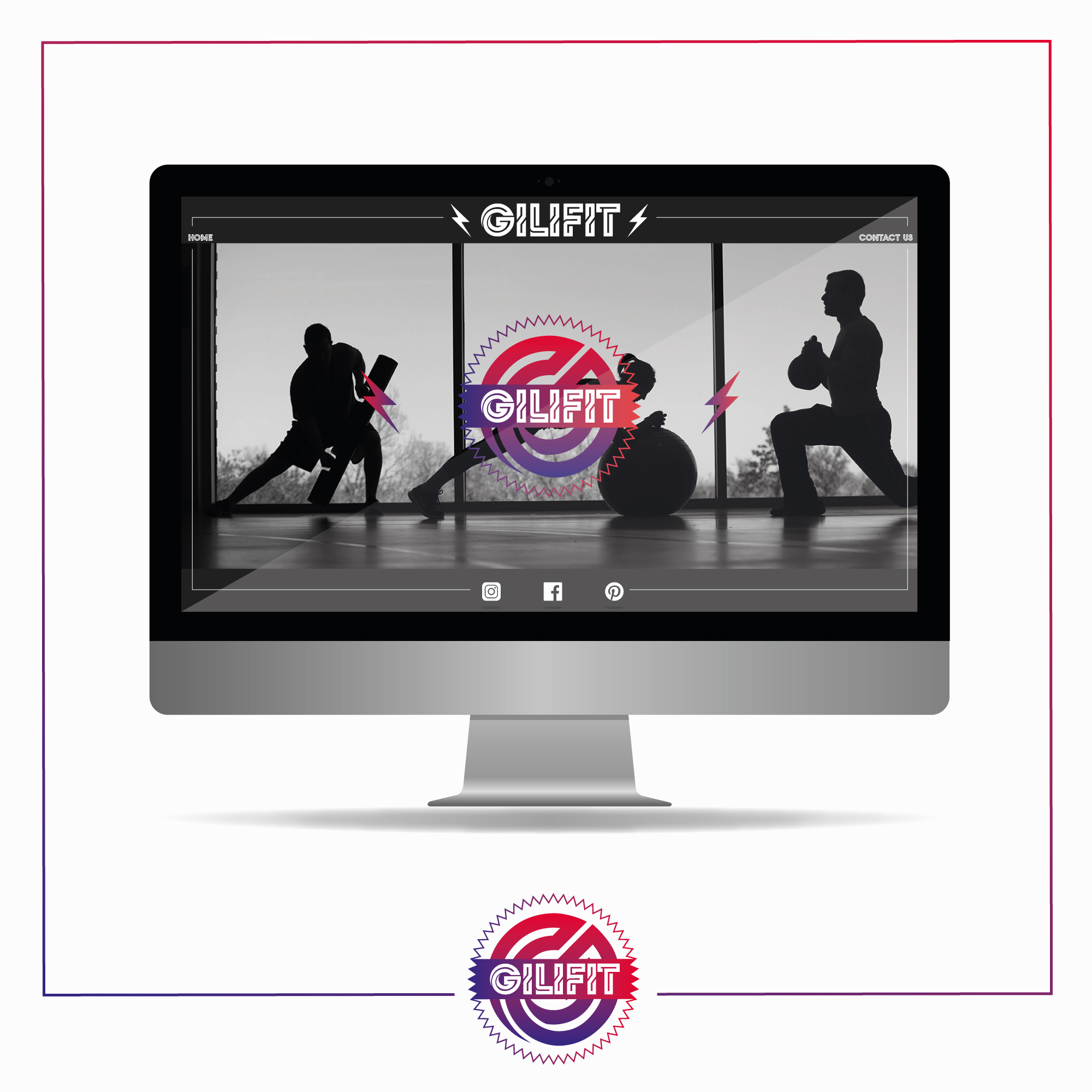 Logo Design by SupDc for GiliFit Indonesia | Design #22878980