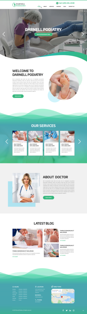 Web Design by pb for this project | Design: #22842684