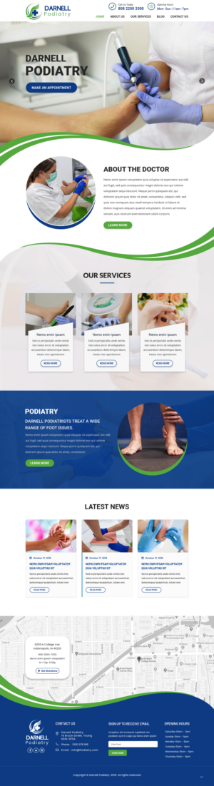 Web Design by pb for this project | Design: #22842686