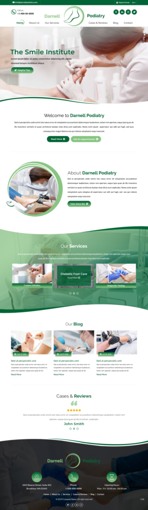 Web Design by pb for this project | Design: #22842714