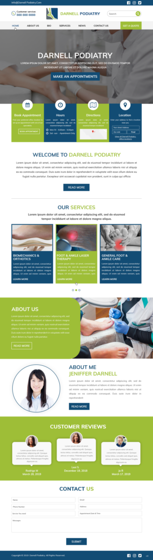 Web Design by pb for this project | Design: #22842716