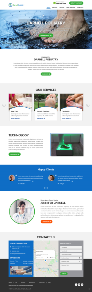 Web Design by pb for this project | Design: #22842717