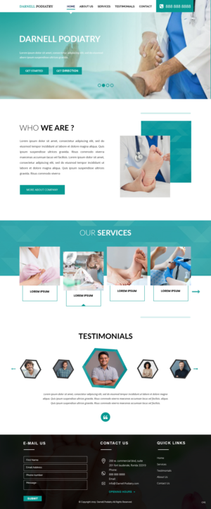 Web Design by pb for this project | Design: #22842725
