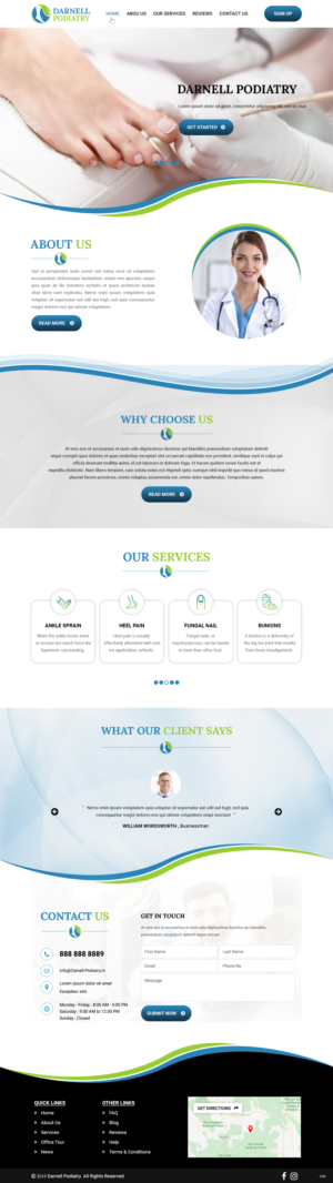 Web Design by pb for this project | Design: #22842731