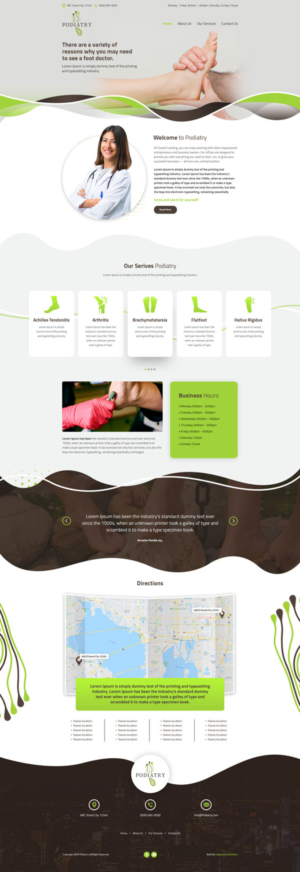 Web Design by Black Stallions Impressive Solutions for this project | Design #22840649