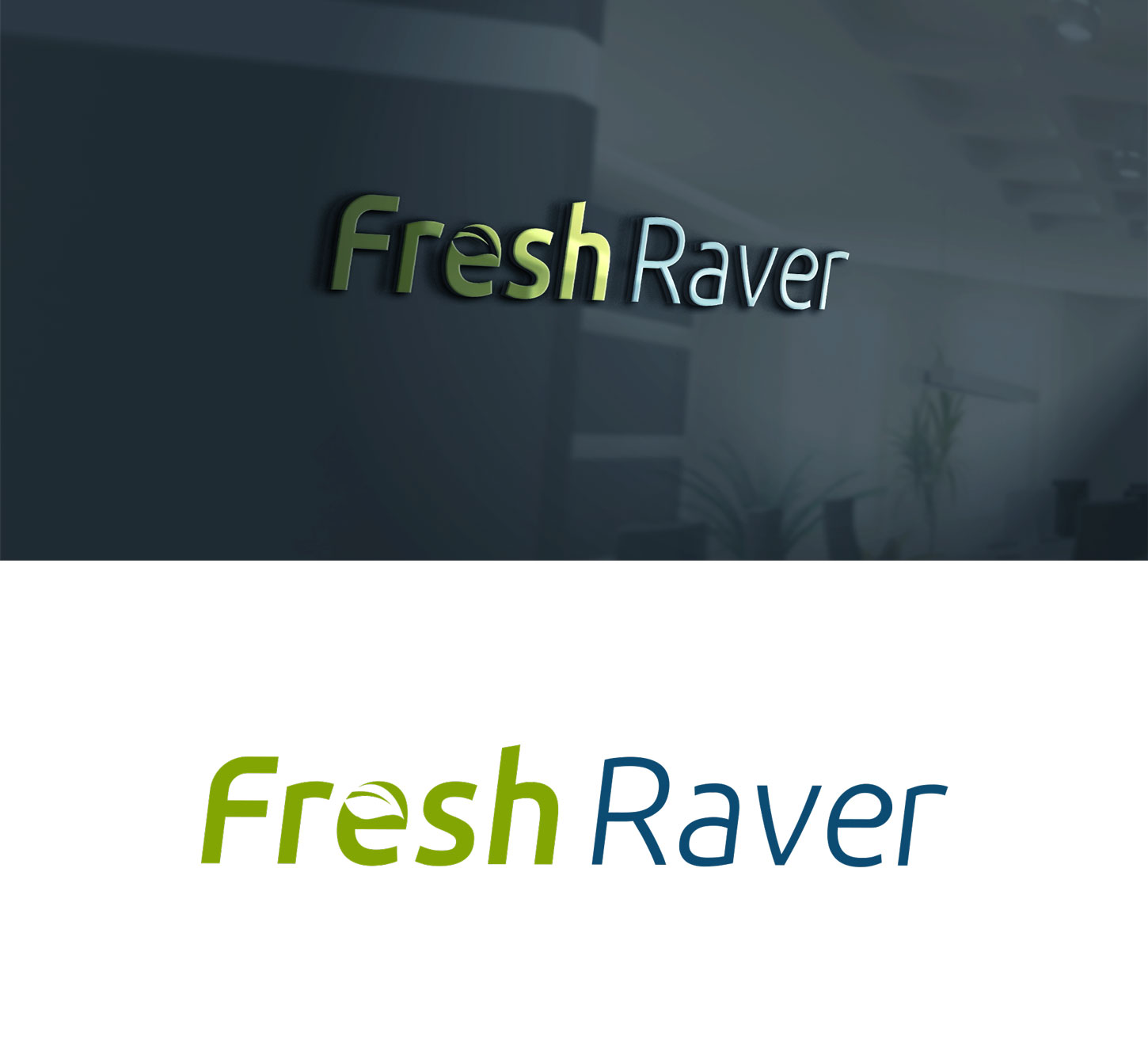 Logo Design by Mono.co for Fresh Raver LLC | Design #22829052