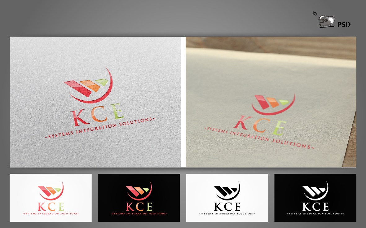 Logo Design by byPSD for KCE Systems Integration Solutions, LLC | Design #2989686