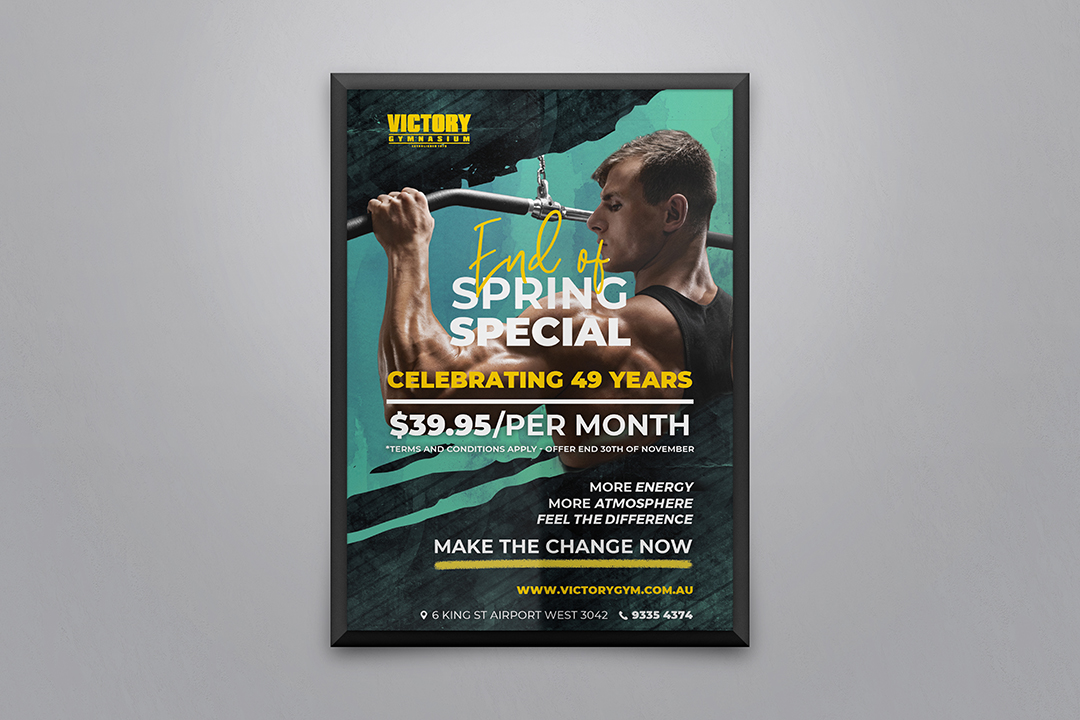 Graphic Design by the lovelin for Victory Gym | Design #22838003